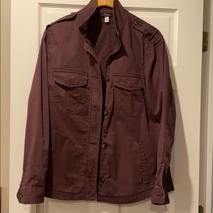 Like New - Supplies Plum Light Cargo Jacket